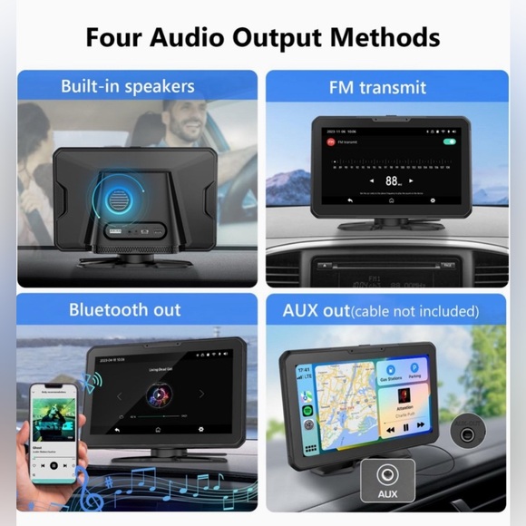 7-Inch Wireless CarPlay New Open Box - Picture 3 of 5